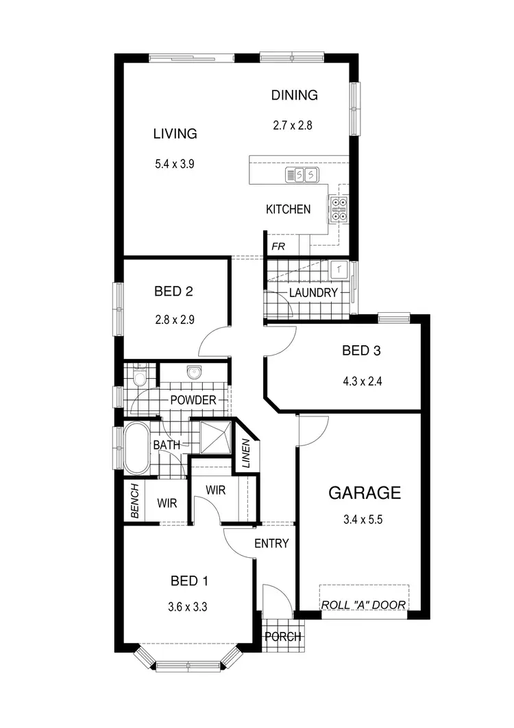 Floorplan of Homely house listing, 53 Angle Road, Angle Park SA 5010