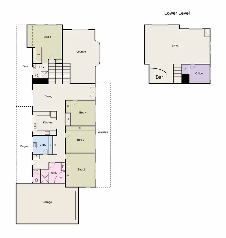 Floorplan of Homely house listing, 12 Mardango Drive, Mount Helen VIC 3350