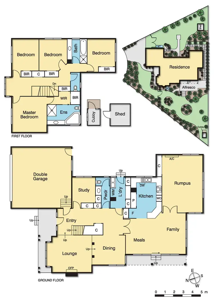 Floorplan of Homely house listing, 6 Freda Court, Eltham North VIC 3095