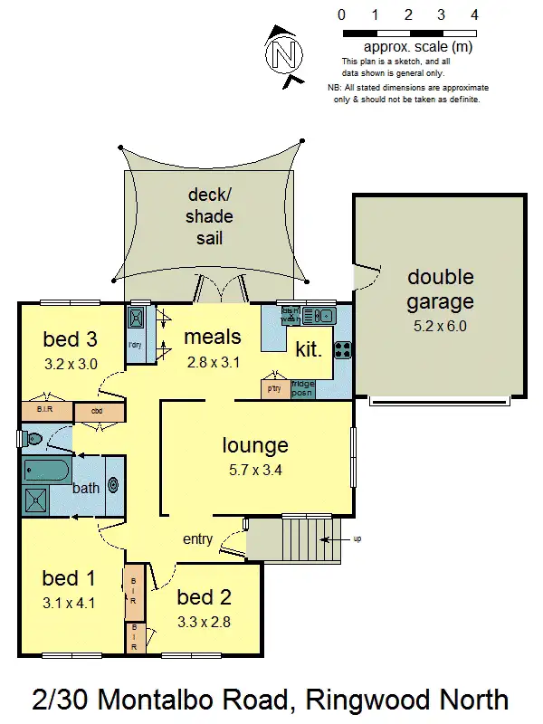 Floorplan of Homely house listing, 2/30 Montalbo Road, Ringwood North VIC 3134