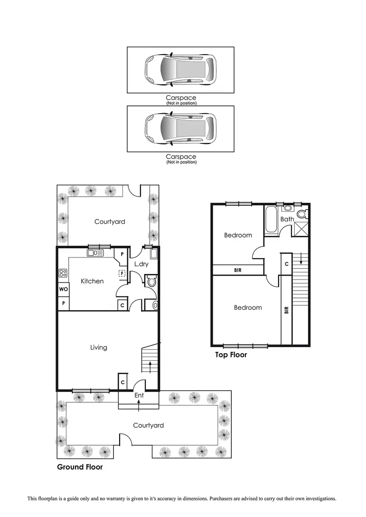 Floorplan of Homely unit listing, 23B Thomas Street, Brighton East VIC 3187
