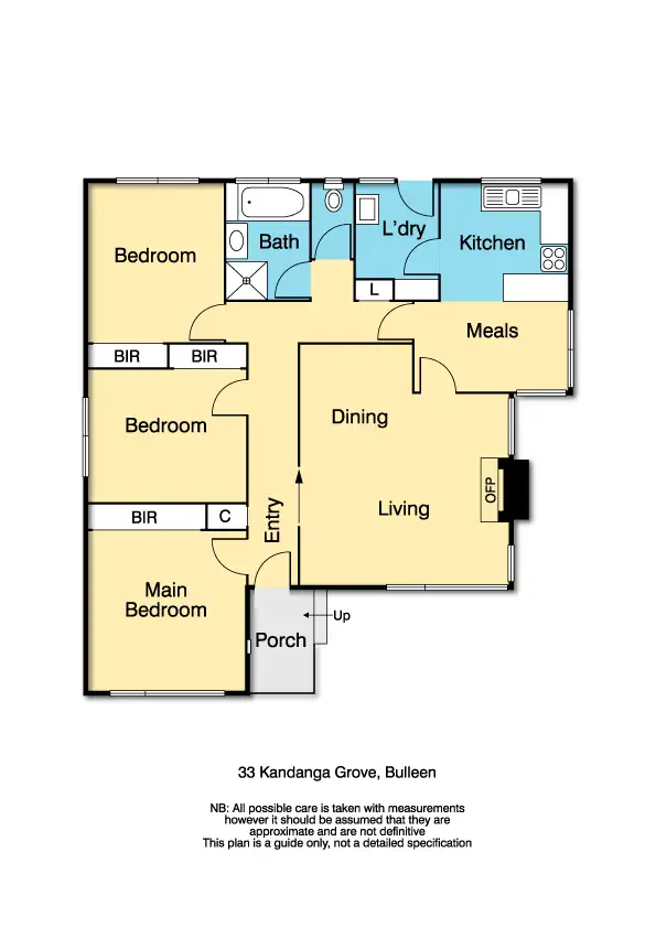 Floorplan of Homely house listing, 33 Kandanga Grove, Bulleen VIC 3105