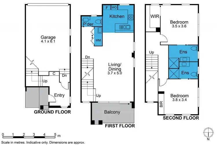 Floorplan of Homely apartment listing, 10/40-50 Stockade Avenue, Coburg VIC 3058