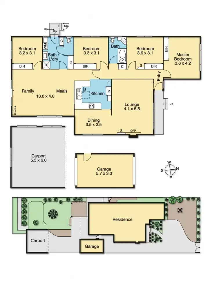 Floorplan of Homely house listing, 39 Broadhurst Avenue, Reservoir VIC 3073