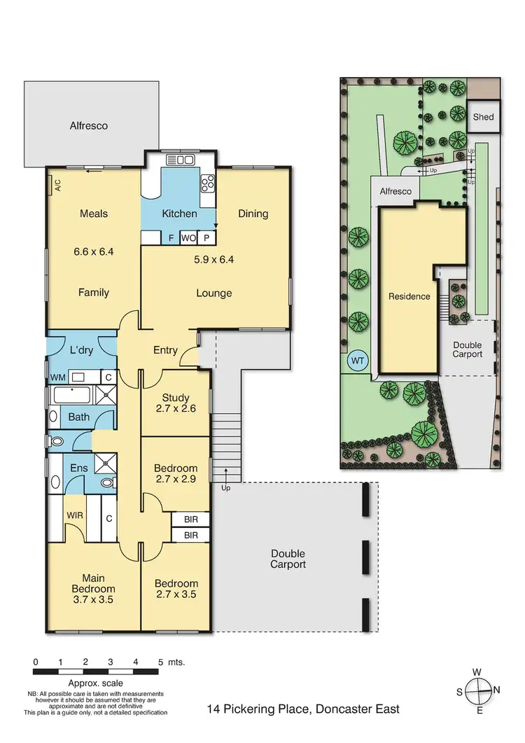 Floorplan of Homely house listing, 14 Pickering Place, Doncaster East VIC 3109