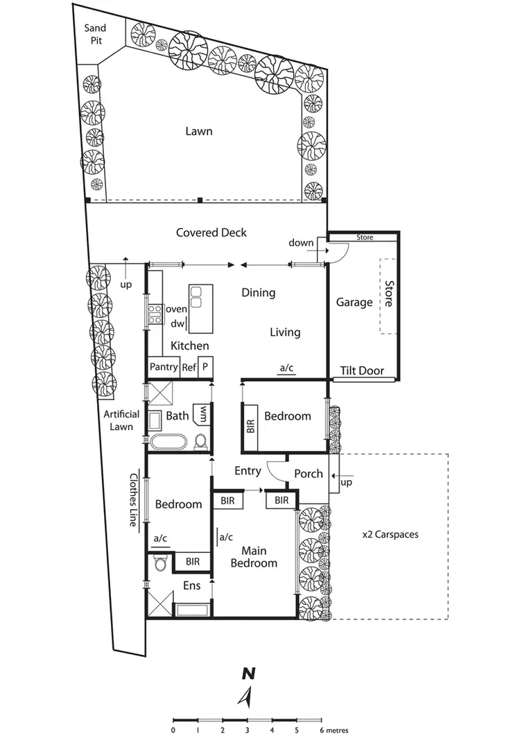Floorplan of Homely unit listing, 7/9 Arkaringa Crescent, Black Rock VIC 3193