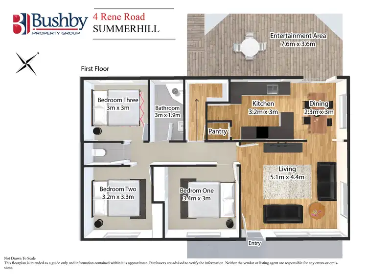 Floorplan of Homely house listing, 4 Rene Road, Summerhill TAS 7250