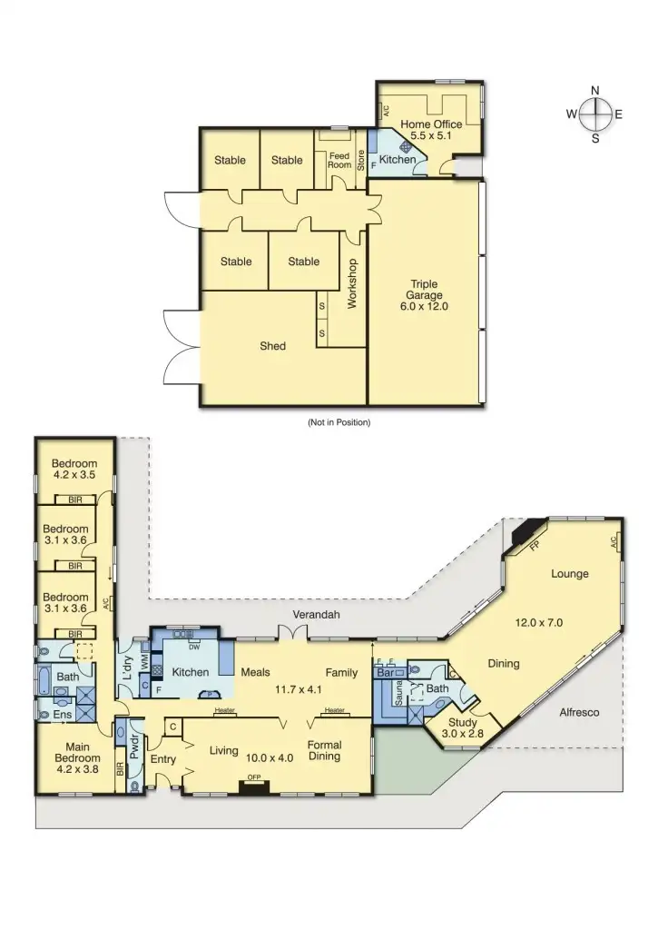 Floorplan of Homely house listing, 8 Godings Road, Moorooduc VIC 3933