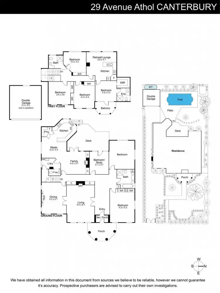Floorplan of Homely house listing, 29 Avenue Athol, Canterbury VIC 3126