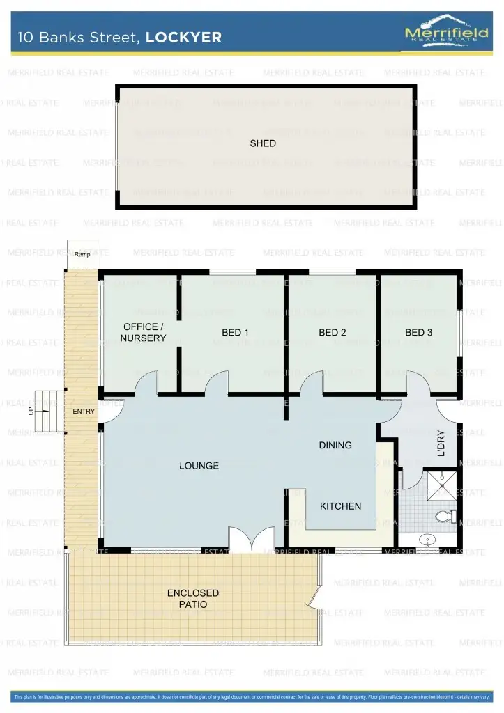 Floorplan of Homely house listing, 10 Banks Street, Lockyer WA 6330