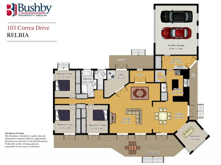 Floorplan of Homely house listing, 103 Correa Drive, Relbia TAS 7258
