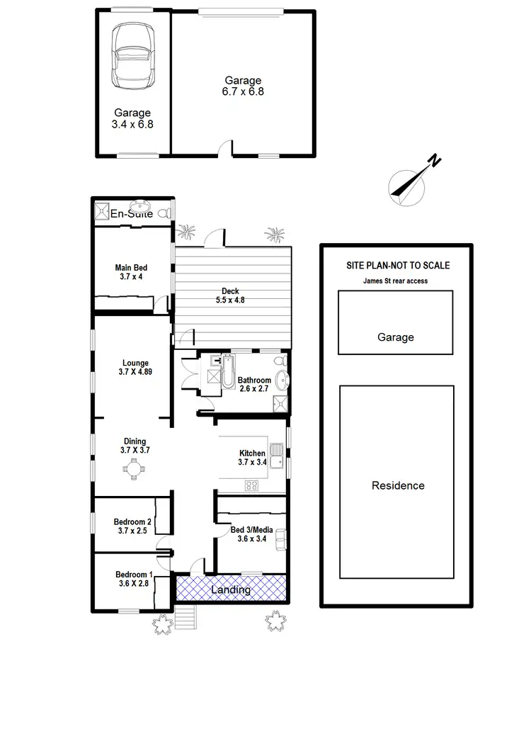 Floorplan of Homely house listing, 33 Robert Street, Wallsend NSW 2287