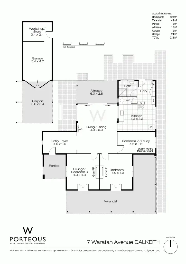 Floorplan of Homely house listing, 7 Waratah Avenue, Dalkeith WA 6009