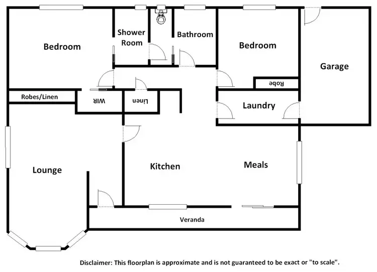 Floorplan of Homely house listing, 2/9 Park Street, Wendouree VIC 3355