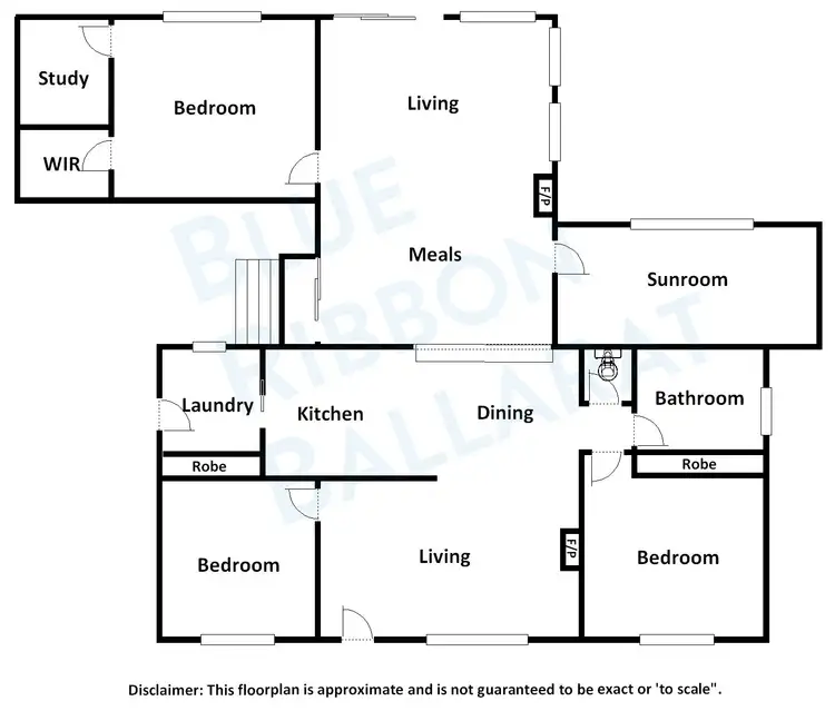 Floorplan of Homely house listing, 1705 Ballan / Daylesford Road, Korweinguboora VIC 3461