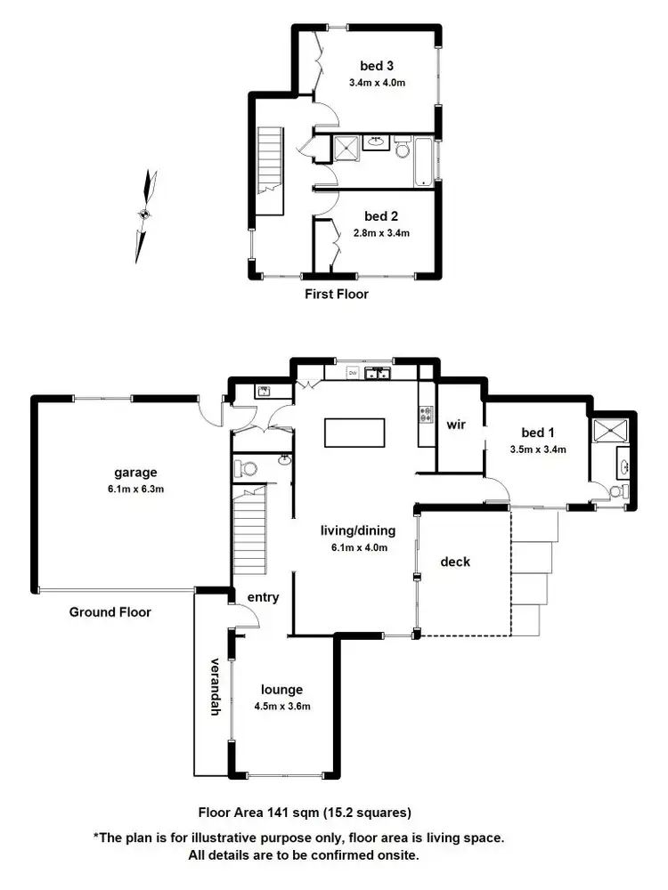 Floorplan of Homely house listing, 5 Karinya Close, Healesville VIC 3777