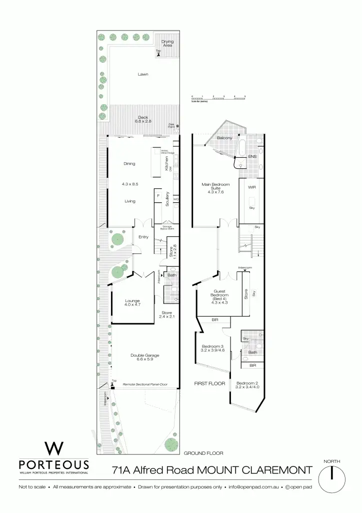Floorplan of Homely house listing, 71A Alfred Road, Mount Claremont WA 6010