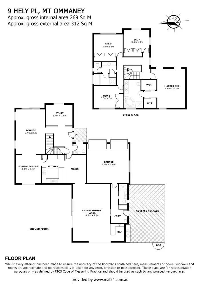 Floorplan of Homely house listing, 9 Hely Pl, Mount Ommaney QLD 4074