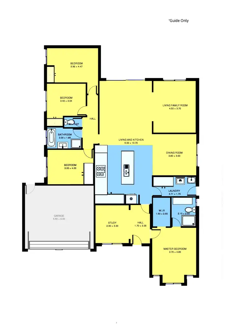 Floorplan of Homely house listing, 16 Gunsynd Drive, Indented Head VIC 3223