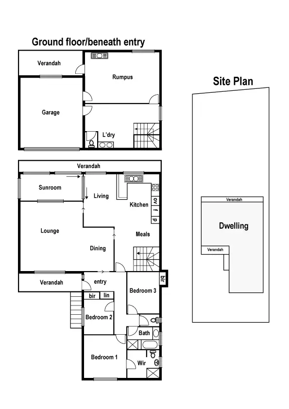 Floorplan of Homely house listing, 33 Ramleh Road, Reservoir VIC 3073