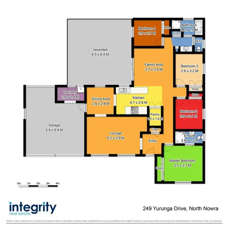 Floorplan of Homely house listing, 249 Yurunga Drive, North Nowra NSW 2541