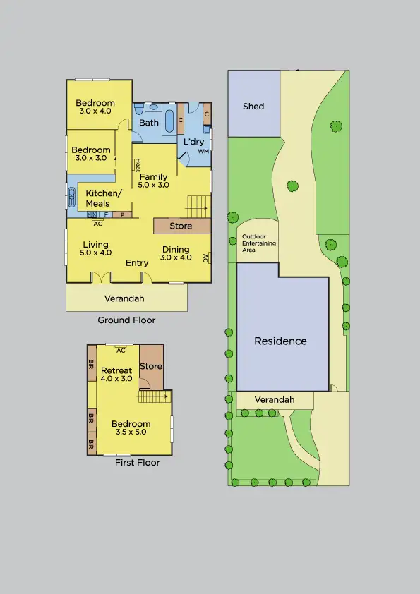 Floorplan of Homely house listing, 2 Railway Parade, Seaford VIC 3198