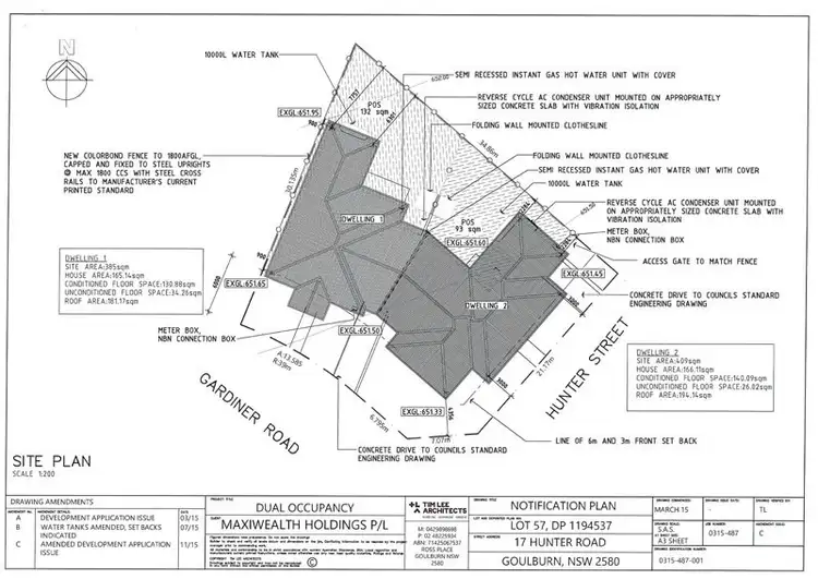 Floorplan of Homely land listing, LOT 57 Hunter Street, Goulburn NSW 2580