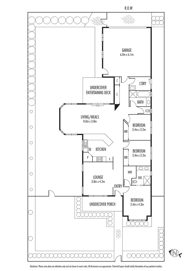 Floorplan of Homely house listing, 36 Bendigo Drive, Eynesbury VIC 3338