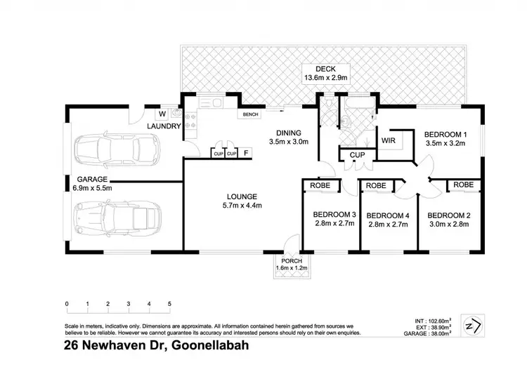 Floorplan of Homely house listing, 26 Newhaven Drive, Goonellabah NSW 2480
