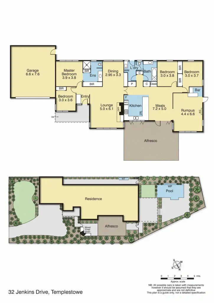 Floorplan of Homely house listing, 32 Jenkins Drive, Templestowe VIC 3106