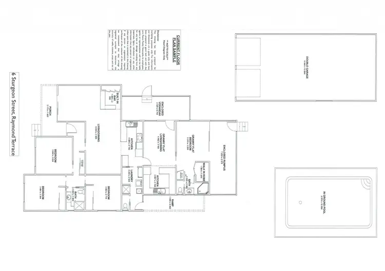 Floorplan of Homely house listing, 6 Sturgeon Street North, Raymond Terrace NSW 2324