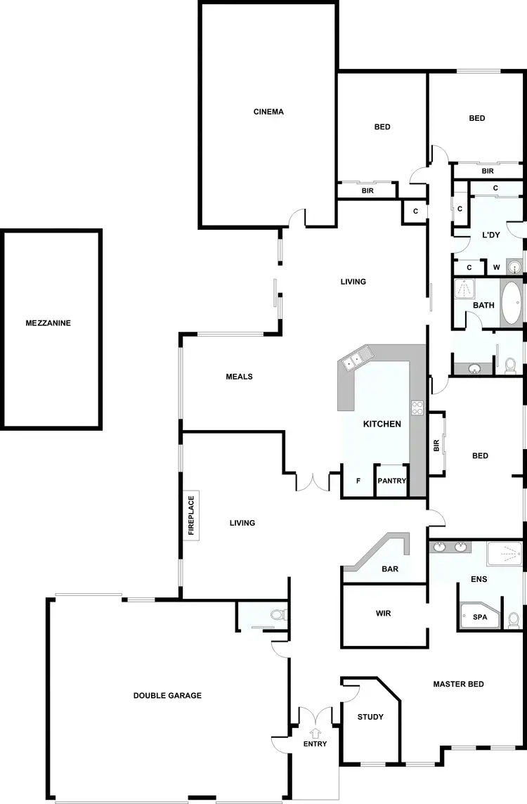 Floorplan of Homely house listing, 7 Elm Tree Close, Taylors Hill VIC 3037