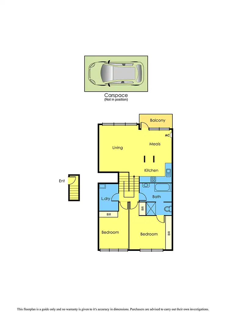 Floorplan of Homely apartment listing, 19/343 Beaconsfield Parade, St Kilda West VIC 3182