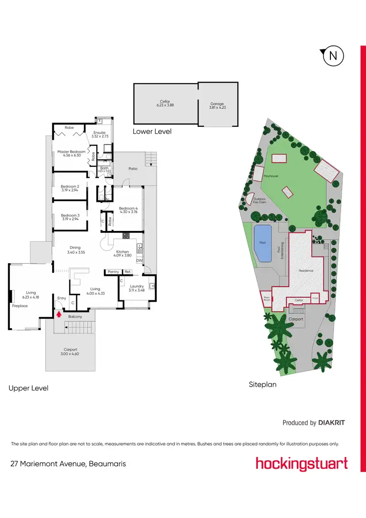 Floorplan of Homely house listing, 27 Mariemont Avenue, Beaumaris VIC 3193