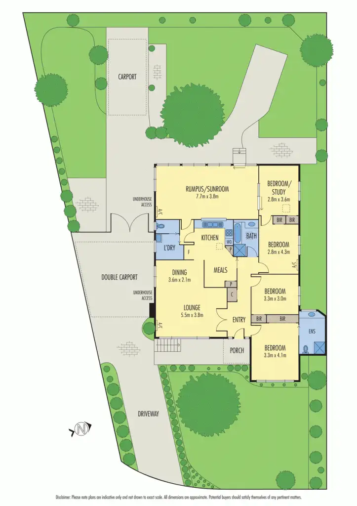 Floorplan of Homely house listing, 6 Anembo Court, Doncaster VIC 3108