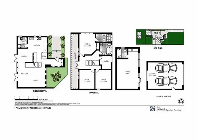 Floorplan of Homely house listing, 172 Murray Farm Road, Beecroft NSW 2119