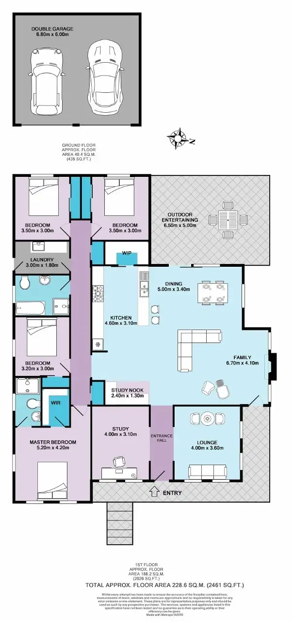 Floorplan of Homely house listing, 6 Roberts Parade, Hawkesbury Heights NSW 2777