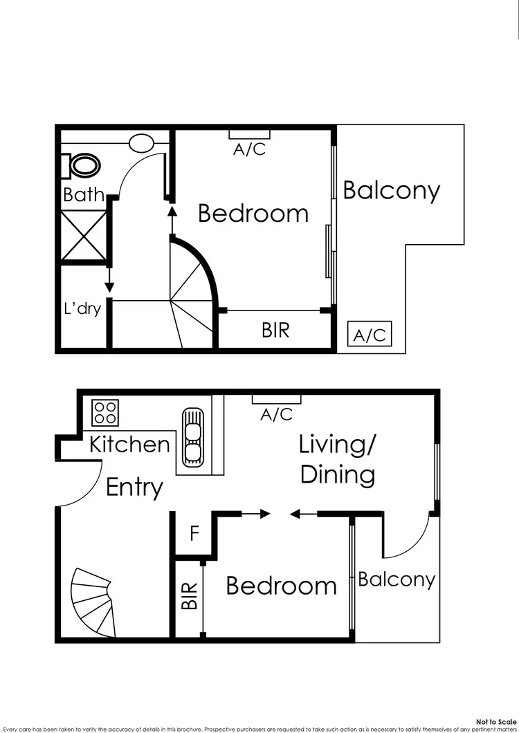 Floorplan of Homely apartment listing, 871/488 Swanston Street, Carlton VIC 3053