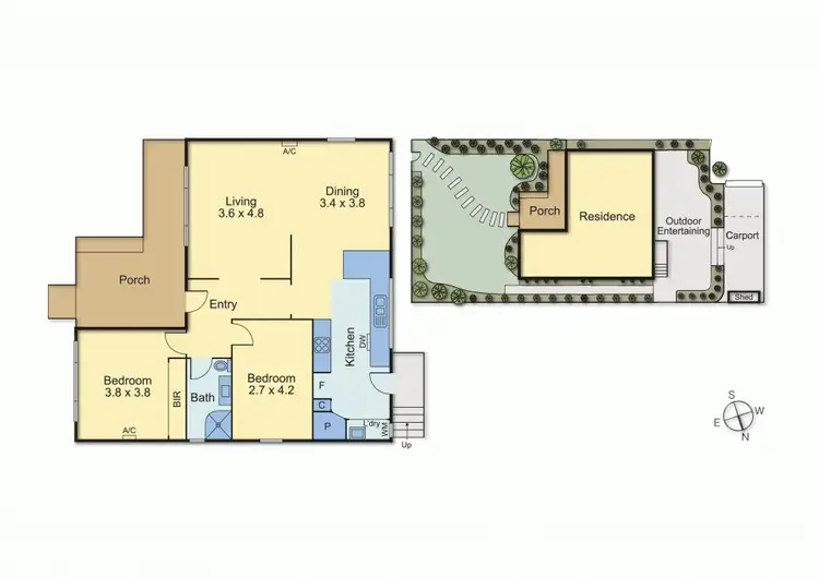 Floorplan of Homely house listing, 13A Raymond Street, Ashwood VIC 3147