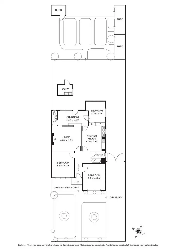 Floorplan of Homely house listing, 270 Bell Street, Coburg VIC 3058