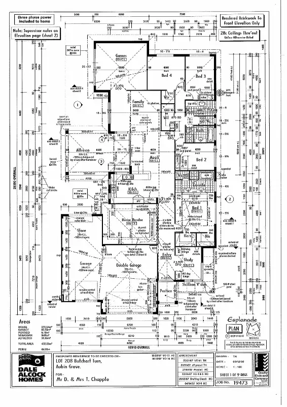 Floorplan of Homely house listing, 13 Butchart Turn, Aubin Grove WA 6164