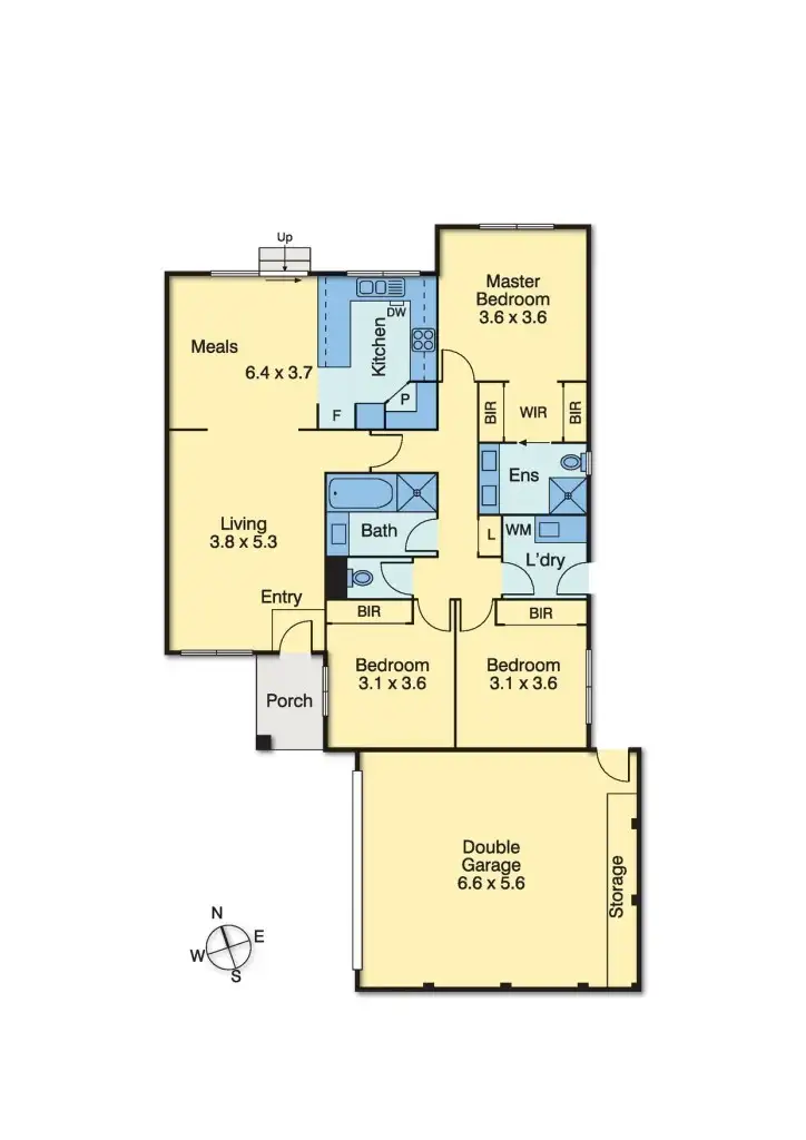 Floorplan of Homely townhouse listing, 4/1-3 Dell Road, Frankston VIC 3199