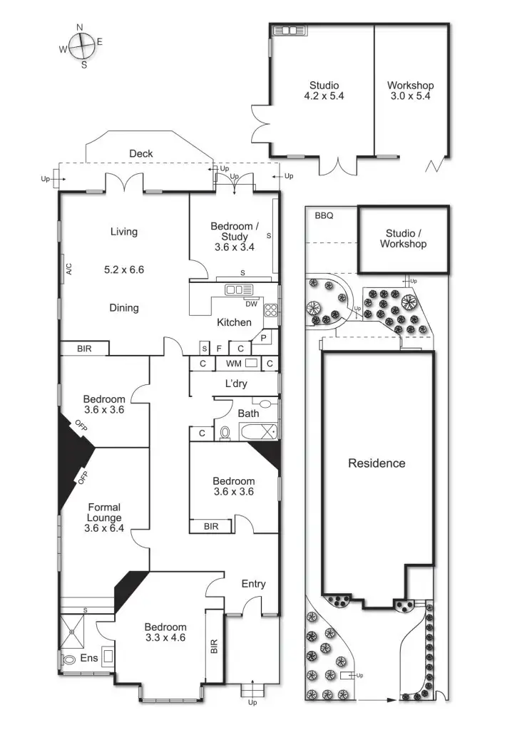 Floorplan of Homely house listing, 125 Head Street, Brighton VIC 3186