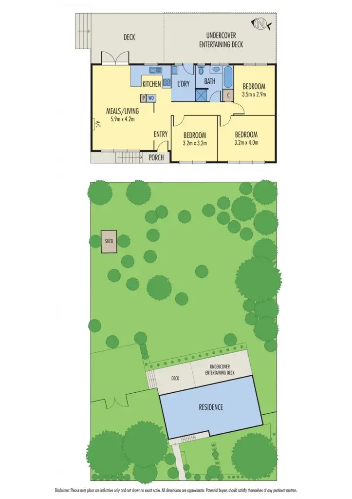 Floorplan of Homely house listing, 48 Glenvale Road, Ringwood North VIC 3134