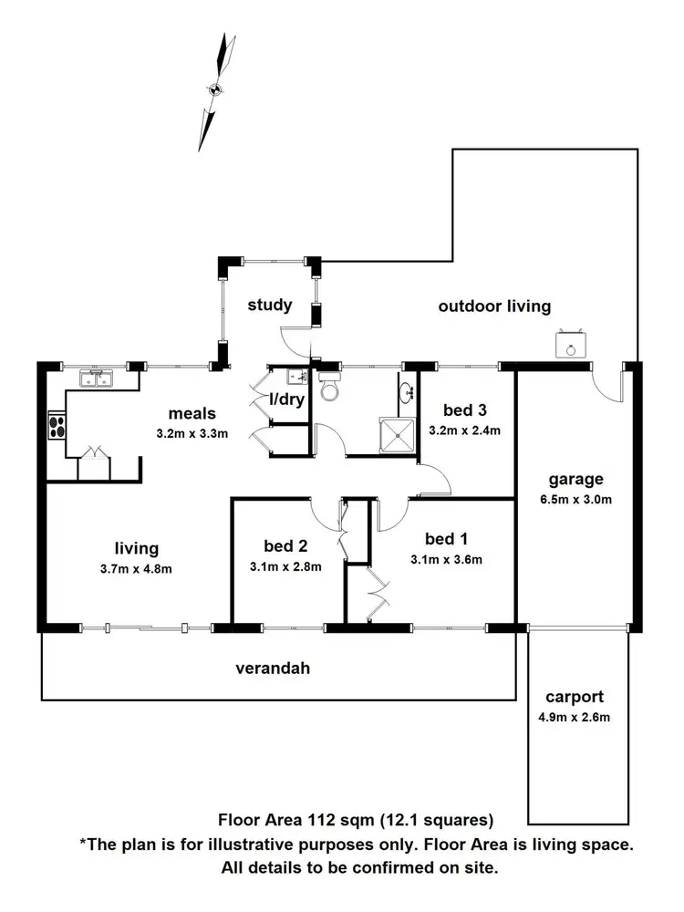 Floorplan of Homely house listing, 14 Dunstan Road, Avonsleigh VIC 3782