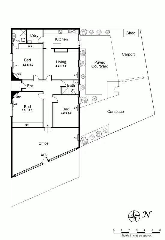 Floorplan of Homely house listing, 155 Grange Road, Glen Huntly VIC 3163