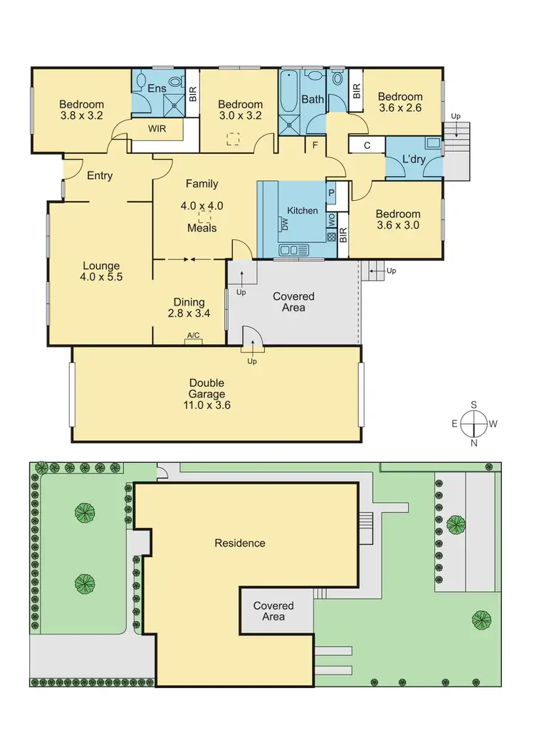 Floorplan of Homely house listing, 42 Tainton Road, Burwood East VIC 3151