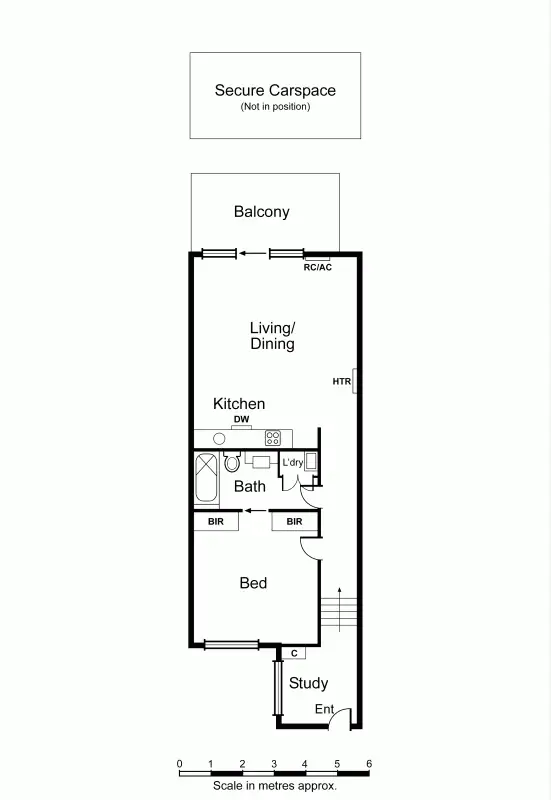 Floorplan of Homely apartment listing, 33/62 Wattletree Road, Armadale VIC 3143