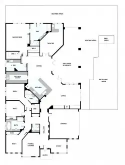 Floorplan of Homely house listing, 7 Warrens Brook Road, Hillside VIC 3037
