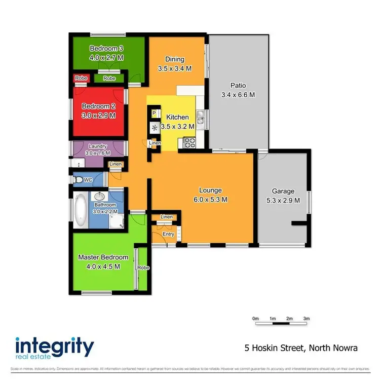 Floorplan of Homely house listing, 5 Hoskin Street, North Nowra NSW 2541